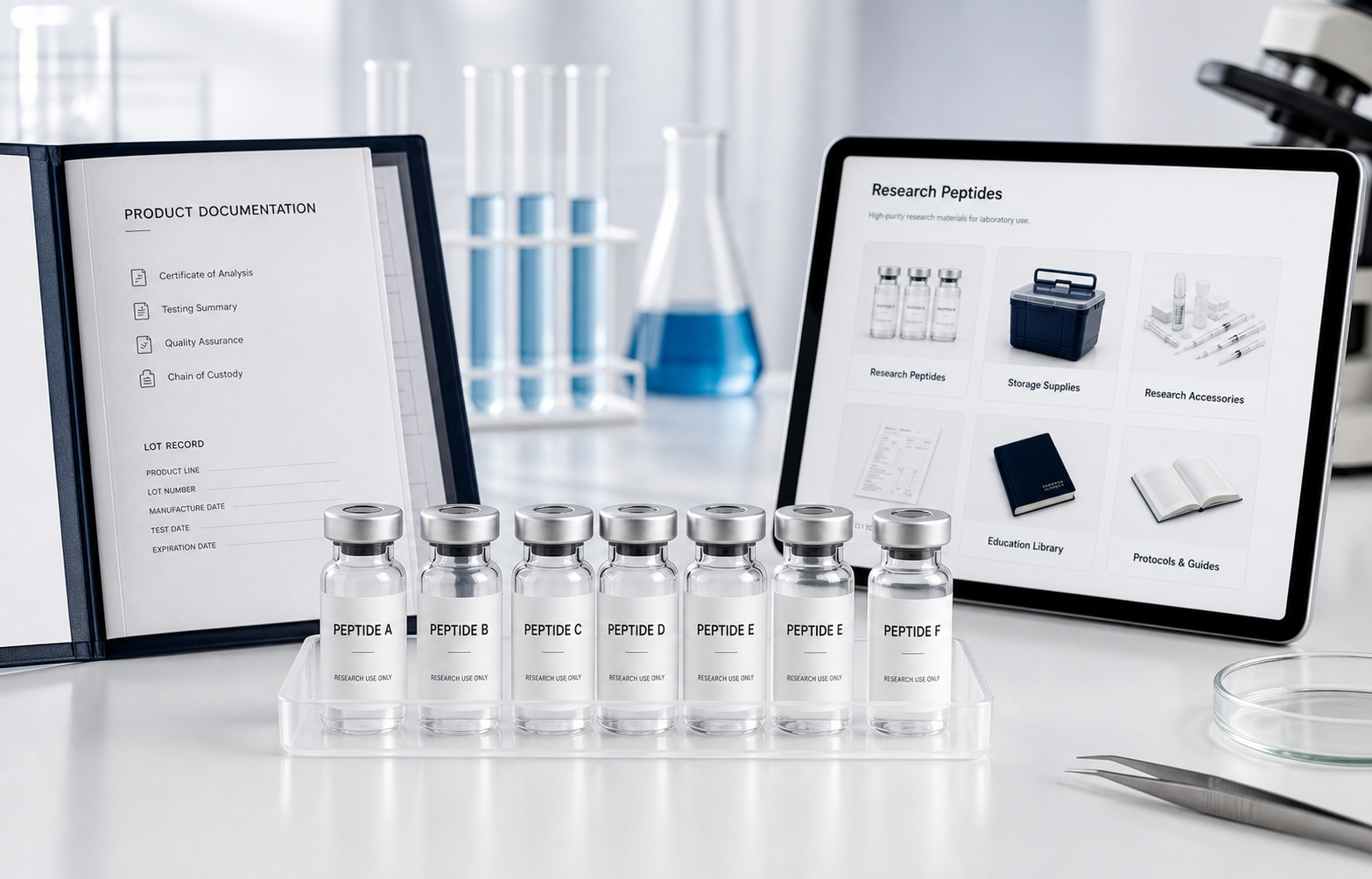 Peptide Research Catalog preview